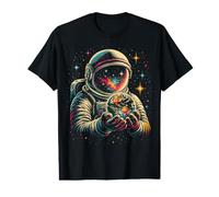 Astronaut Planets Science Deep Space Explorer Value Graphic T-Shirt