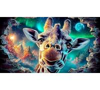 Astronaut-playing-guitar-in-space 1000-Piece Jigsaw Puzzle for Kid Toys Old Kids Birthday Presents 38x52cm/1000pcs