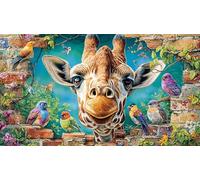 Astronaut-playing-guitar-in-space 1000 Piece Jigsaw Puzzles for Age 12 Years Kids Old Kids Birthday Presents 38x52cm/1000pcs