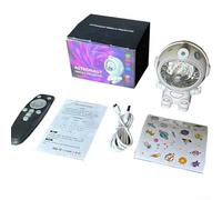 Astronaut Projector Sensory Toy with Timer & Remote for Autism ADHD Anxiety Relief - Calming Starry Night Light 5x4.5x3cm