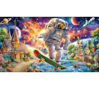 astronaut Puzzle for Adults 1000 Piece - Challenging Impossible Hard Game Great Gift Idea 38x26/1000pcs