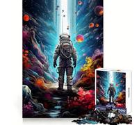 Astronaut Quantum for Adults 1000 Piece Puzzle Brain Agility Mind Calming Fun Uniform Cut Memorable Gift (50X75CM)