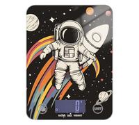 Astronaut Rainbow Planet food weighing small scale for food 11lb/0.18oz, 5kg/5g small gram scale with 4 unit for Baking Keto Keto (Batteries not Included)