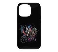 Astronaut Riding Dragon Space Planets Case for iPhone 13 Pro