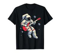 Astronaut Rock - Electric Guitar Space Man T-Shirt