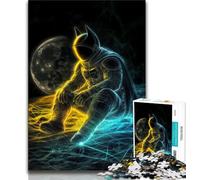 Astronaut Sitting on The Moon 1000 Piece Jigsaw Puzzles for Teenagers Gifts,Educational Games Home Decoration Deal As Gifts for The Whole Family (75x50cm)