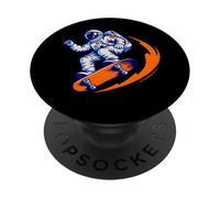 Astronaut Skateboard Cosmic Space Skater Trick PopSockets Adhesive PopGrip