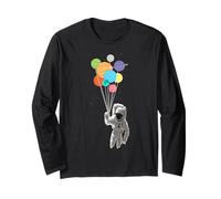 Astronaut Space Adventure - Planet Bloons, Galaxy, Spaceship Long Sleeve T-Shirt