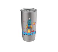 Astronaut Space Craft Tee Shirt, Space Travel, Space Shuttle Stainless Steel Insulated Tumbler