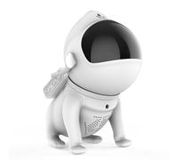Astronaut Space Dog Music Projection Light Atmosphere Bluetooth Speaker Night Light Decorative Gift for Bedroom Living Room