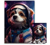 Astronaut Space DogJigsaw Puzzles for Adults 1000 Piece Difficult Puzzles for Adults Perfect for Christmas Halloween Easter New Year 1000 PC