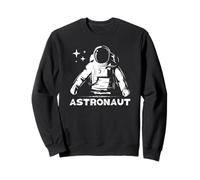 Astronaut Space Explorer Vintage Graphic Art Sweatshirt