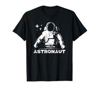 Astronaut Space Explorer Vintage Graphic Art T-Shirt