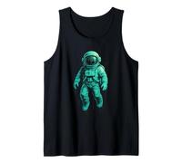 Astronaut Space Graffiti Urban Art Sci-Fi Design Tank Top