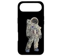 Astronaut Space Man Helmet Suit Moon Quantum Moonwalk Art Case for iPhone Air