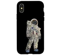 Astronaut Space Man Helmet Suit Moon Quantum Moonwalk Art Case for iPhone X/XS