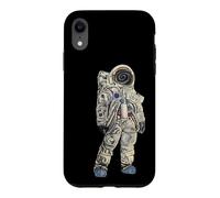 Astronaut Space Man Helmet Suit Moon Quantum Moonwalk Art Case for iPhone XR
