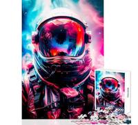 Astronaut Space Nebula Jigsaw for Teenagers 1000 Pieces Stimulate Active Brain And Mind Gentle Relaxing Fun Activity (38x26cm)