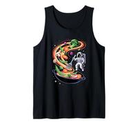 Astronaut Space Vegetable Stir Fry Stars Galaxy Planets Tank Top