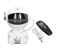 Astronaut Star Projector Light cute astronaut shape with nebula effect | Projects colorful nebula and green stars for bedroom car office decor and unique space themed gifts