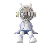 Astronaut Statue Modern Statues Nordic Decorative Figurine Tabletop Ornament for Shelf Entrance Table Centerpiece Decor, Sitting