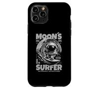 Astronaut Surfer Design, Moon Surfing Space Cosmic Adventure Case for iPhone 11 Pro