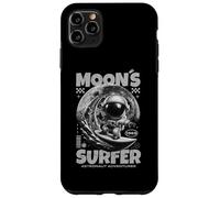 Astronaut Surfer Design, Moon Surfing Space Cosmic Adventure Case for iPhone 11 Pro Max