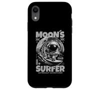 Astronaut Surfer Design, Moon Surfing Space Cosmic Adventure Case for iPhone XR