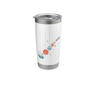 Astronaut Swing Planets Astronomy Astrology STEM Outer Space Stainless Steel Insulated Tumbler