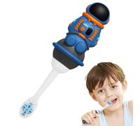 Astronaut Toothbrush | Toothbrush with Non-Slip Grip Soft Bristles, Space Theme Design Cleaning Toothbrush for Girls