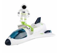 Astronaut Toys - Vessel, Battery Powered Satellite, Starship Center, Planetary Discovery Pods | Realistic Science Fiction Playset for Kindergarten Playrooms Bedrooms