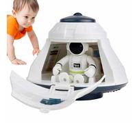 Astronaut Toys - Vessel, Battery Powered Satellite, Starship Center, Planetary Discovery Pods | Realistic Science Fiction Playset for Kindergarten Playrooms Bedrooms