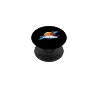 Astronaut, Ufo & Alien in the Universum & Space PopSockets Adhesive PopGrip