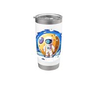 Astronaut, UFO & Alien in the Universum & Space Stainless Steel Insulated Tumbler