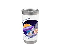 Astronaut, UFO & Alien in the Universum & Space Stainless Steel Insulated Tumbler