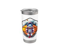 Astronaut, UFO & Alien in the Universum & Space Stainless Steel Insulated Tumbler