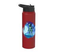 Astronaut, UFO & Alien in the Universum & Space Stainless Steel Insulated Water Bottle