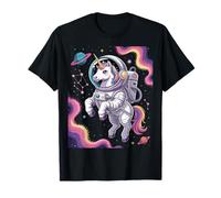 Astronaut Unicorn Cute Space Galaxy Fantasy Lover Girls Kids T-Shirt