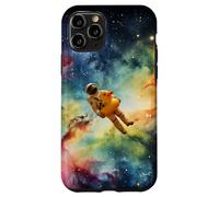 Astronaut with a duck swim ring in space Case for iPhone 11 Pro