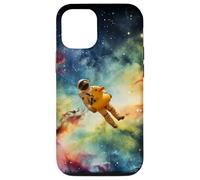 Astronaut with a duck swim ring in space Case for iPhone 12/12 Pro