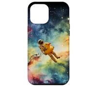 Astronaut with a duck swim ring in space Case for iPhone 12 Pro Max
