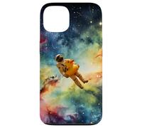 Astronaut with a duck swim ring in space Case for iPhone 13