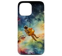 Astronaut with a duck swim ring in space Case for iPhone 13 Pro Max
