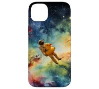 Astronaut with a duck swim ring in space Case for iPhone 14 Plus