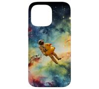 Astronaut with a duck swim ring in space Case for iPhone 14 Pro Max