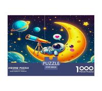 Astronaut1000Pieces JigsawPuzzleastronaut KidsforAdult Colourful Brainteasing Age12+byth ThemeFlowersandBirds Uncover The Puzzle 38x26cm/1000pcs