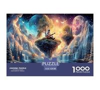 Astronaut1000Pieces JigsawPuzzlesInterstellar Space Astronauts ForAdult Challenging LargePiecePuzzles Age12+byth EducationalGames Uncover The Puzzle 52x38cm/1000pcs