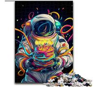 Astronaut's Birthday 1000 Piece Jigsaw Puzzle for Adults And Teenagers, Staycation Kill Time Enhance Love between Couples (26x38cm)