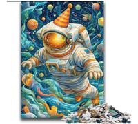 Astronaut's Birthday Adult Jigsaw Puzzles 2000, Challenging Game And Family Play with Matching Poster And Trivia Sheet (70x100cm)