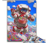 Astronaut's Birthday Jigsaw Puzzles for Adults 2000 Jigsaws, Brain Intelligence Challenge Addictive Toys Birthday Gifts for Age 14+ (70x100cm)